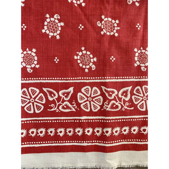 Bassett McNab "Slow Poke" fabric vintage swatch medium weight 26" - Picture 2 of 7